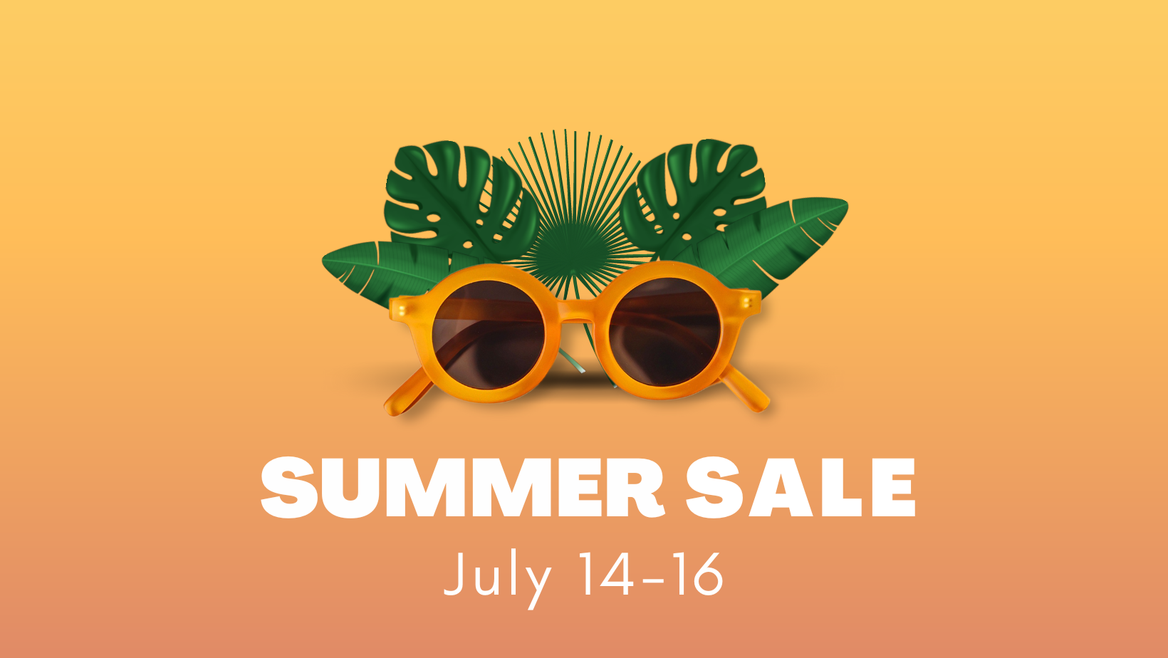 Summer Sale July 14-16