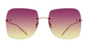 Barton Perriera rimless sunglasses